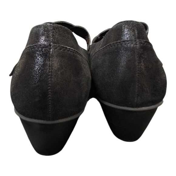 DREW BAREFOOT FREEDOM Monaco Black Suede Pumps - Size 13 - Picture 4 of 9